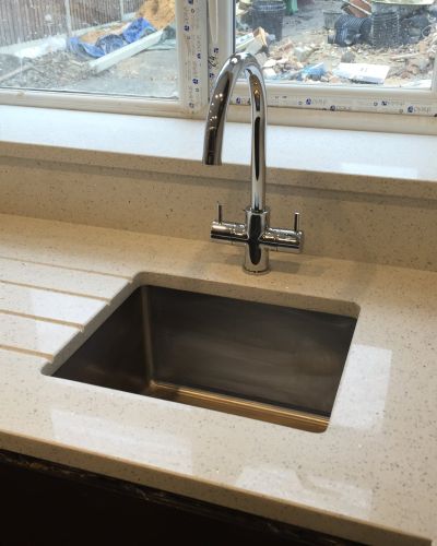 ST Quartz Bianco Sparkle