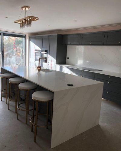 Nile Quartz Calacatta Gold