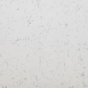 Nile Quartz Carrara Spring worktop material, featuring a bright white base and delicate grey veining. A popular marble-effect quartz for kitchens and bathrooms, supplied by S T Stoneworks in Essex