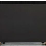 Full slab of ST Quartz Concreto Dark, a solid dark grey quartz with a smooth, matte finish that creates a realistic dark concrete effect