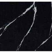 Silestone Eternal Marquina, a striking black and white marble-effect quartz, perfect for creating a bold, luxurious statement in a kitchen or bathroom