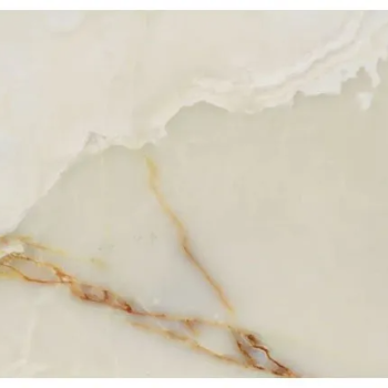 White Onyx, the pinnacle of natural stone opulence, perfect for creating a spectacular, glowing feature when backlit, ideal for ultra-luxury bar tops, reception desks, and bathroom vanities.
